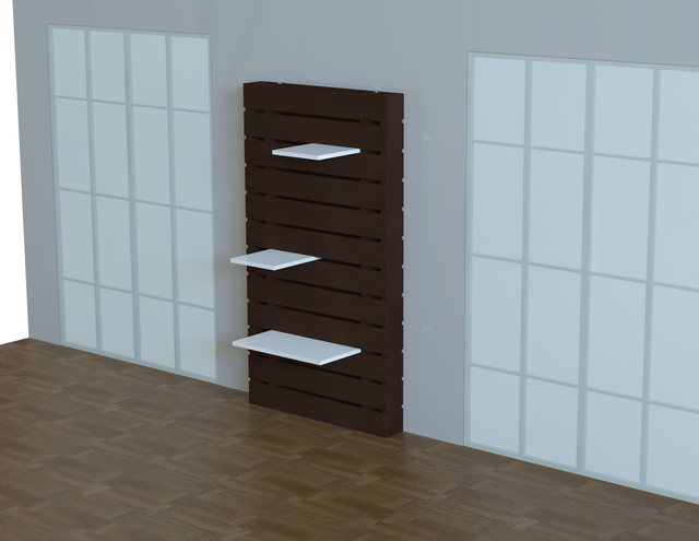 Pallet Wall-Floor Mounted Video