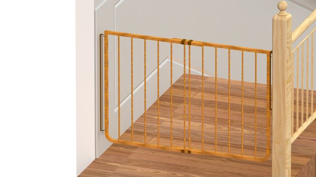 Stairway Special Wood Gate SS30WD